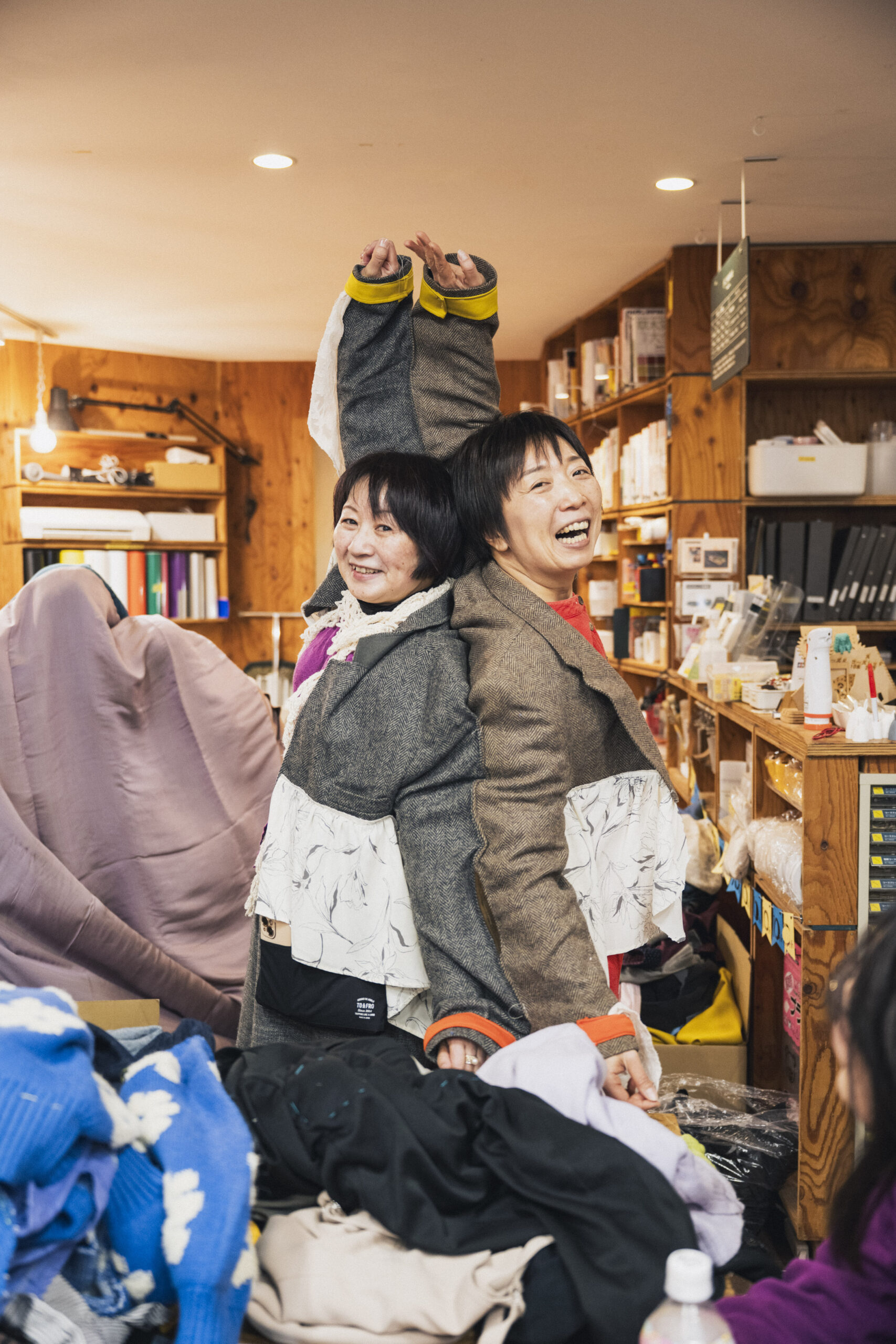 カラフルな動物柄パッチワークジャンパー？ 動物のキルト☆いろいろ